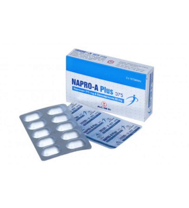 NaproA Plus Tablet (Delayed Release) 375 mg+20 mg